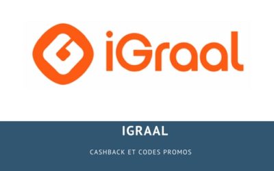 Igraal : Cashback et codes promos