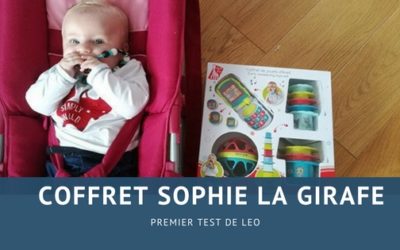 Le coffret de jouets d’éveil de Sophie la Girafe