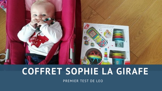 Le coffret de jouets d’éveil de Sophie la Girafe