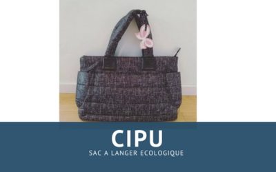 Le sac à langer de chez Cipu