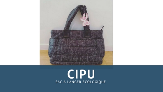 Le sac à langer de chez Cipu