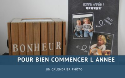 Un beau calendrier pour bien commencer l’année.