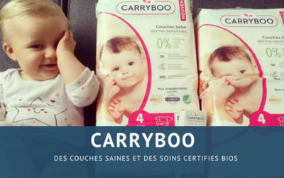 Carryboo : des couches saines et des soins certifiés BIO