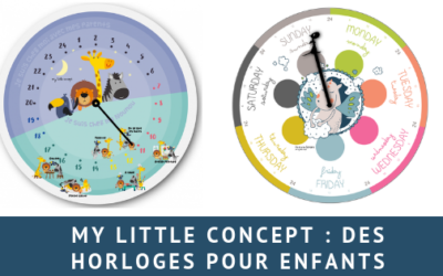 My little concept: L’horloge pour enfant