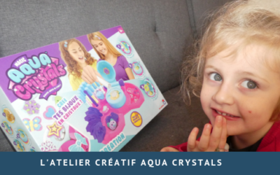 L’atelier Aqua Crystals parfait pour Margaux!