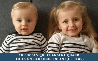 10 choses qui changent quand tu as un deuxième enfant (ou plus)