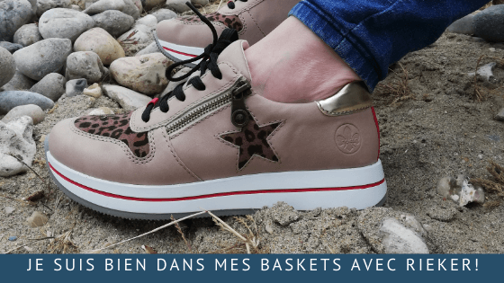 Je suis bien dans ma paire de basket Rieker! - Les Tresors de Margaux