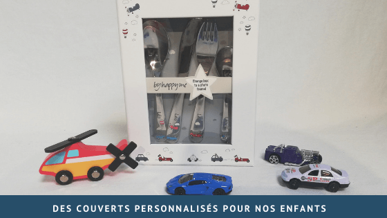 Des couverts personnalisés pour nos enfants