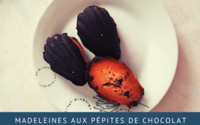 Madeleines aux pépites de chocolat