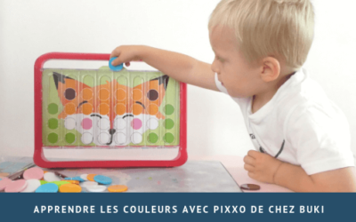 Apprendre les couleurs avec Pixxo de chez Buki