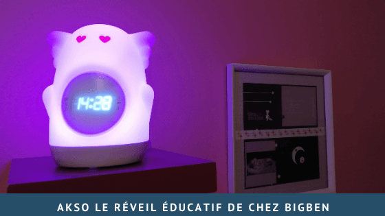 Réveil Enfant Educatif Hibou Lumière Veilleuse Luminosité 5 Couleur