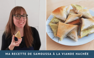 Ma recette de samoussa à la viande Hachée