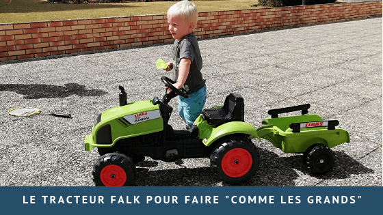 Le tracteur Falk pour faire « comme les grands »