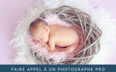 Faire appel à un photographe pro en tant que jeunes parents