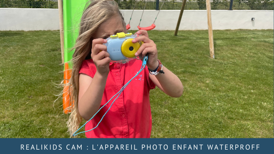 Realikids cam : L’appareil photo enfant waterproof