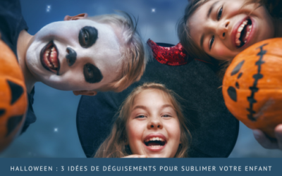 Halloween : 3 idées de déguisements pour sublimer votre enfant